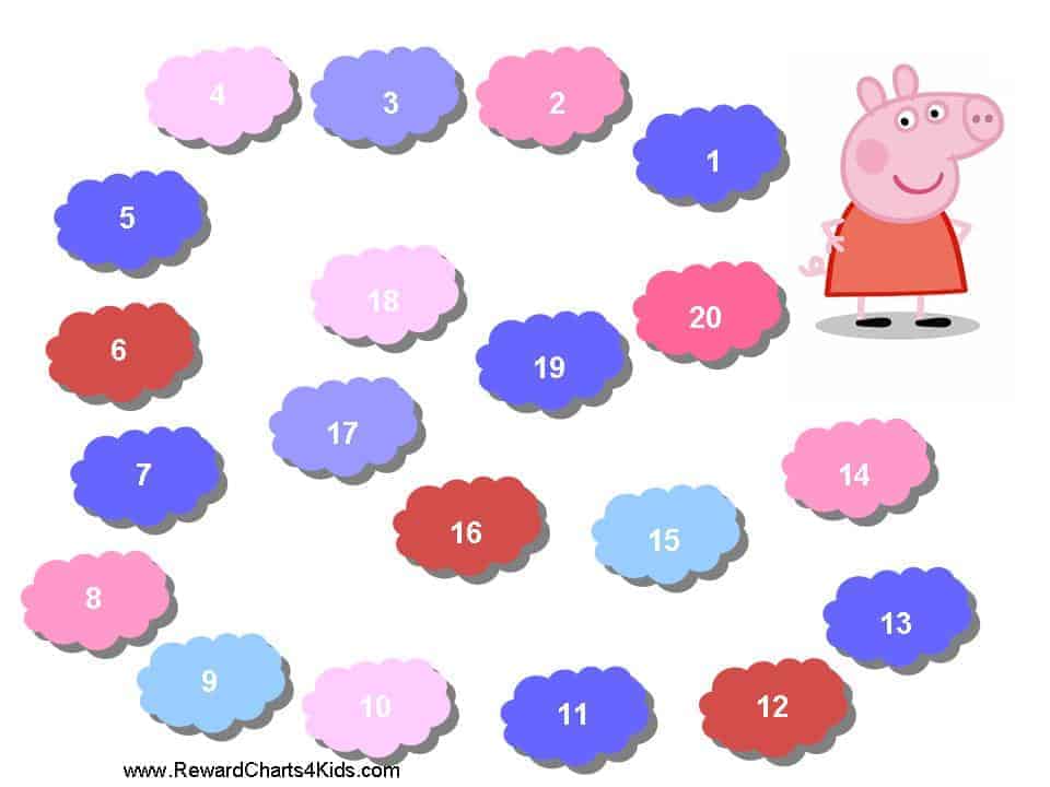 Peppa Pig Reward Charts