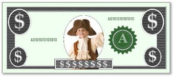 Free Custom Printable Play Money Template | Instant Download
