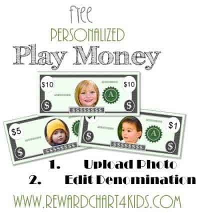 Free Play Money Printable Template | Instant Download