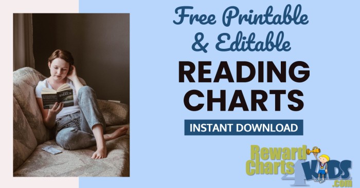 reading chart template