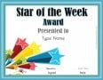 Star of the Week Printables | Customize with your Photo and/or Text