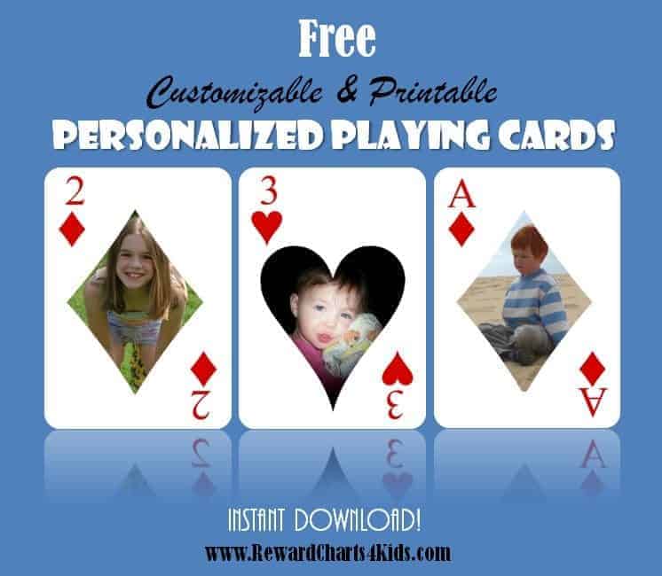 Personalised Playing Cards  Design & Print Custom Game Card