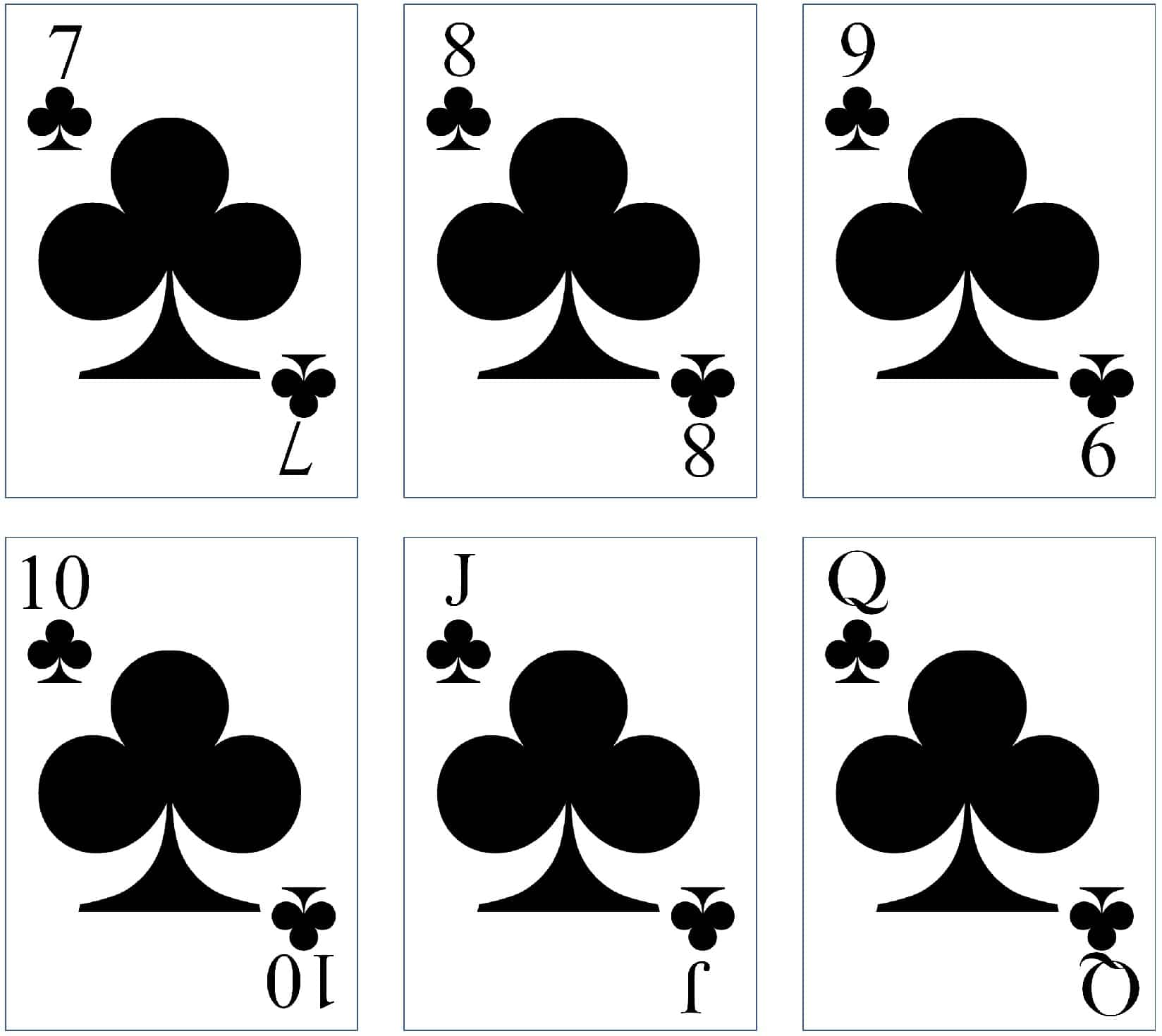 Free Playing Card Template