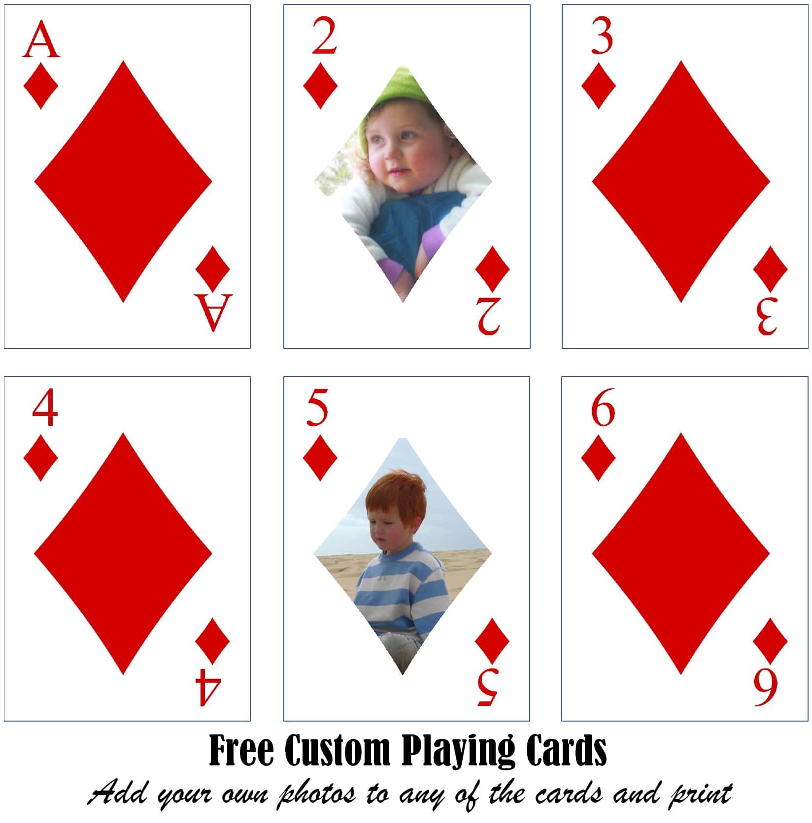 Custom Playing Card Template