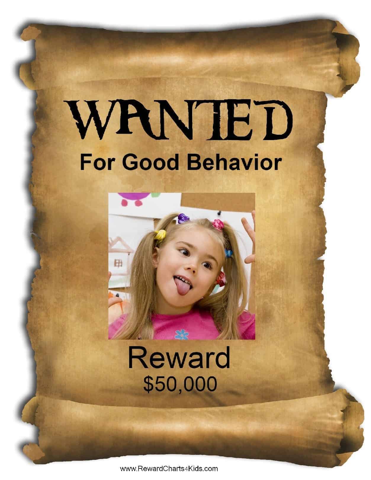 Make A Wanted Poster Template