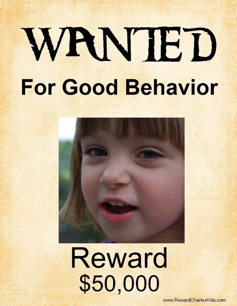 Free Printable Wanted Poster Template | Customize Online & Print at Home