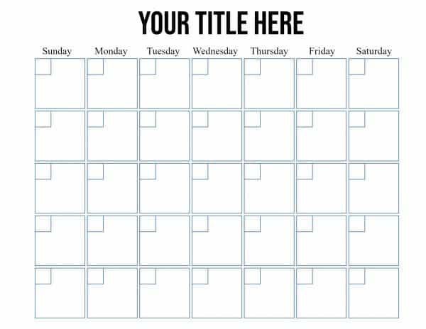 FREE Editable Monthly Behavior Chart | Many Designs are Available