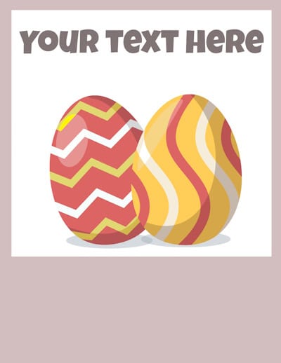 Egg hunt printable