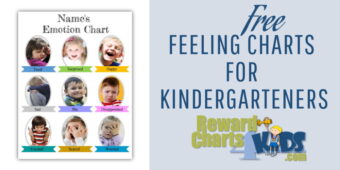 FREE Feeling Chart for Kindergarteners with Photos