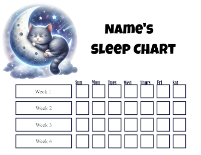 Sleep reward chart