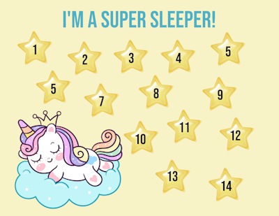 I'm a super sleeper chart