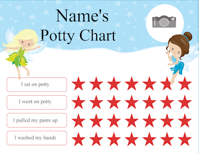 potty chart for girls